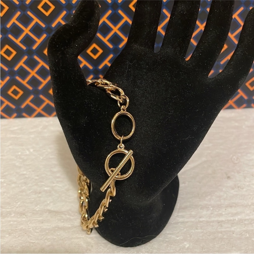 NEW✨Tory Burch Round logo bracelet - Picture 4 of 8